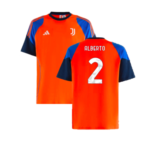 2024-2025 Juventus Training Tee (Orange) (Alberto 2)