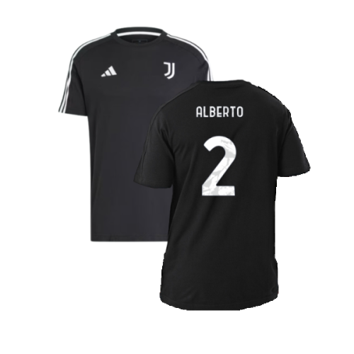 2024-2025 Juventus DNA Tee (Black) (Alberto 2)