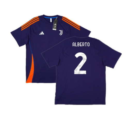 2024-2025 Juventus Training Tee (Navy) (Alberto 2)