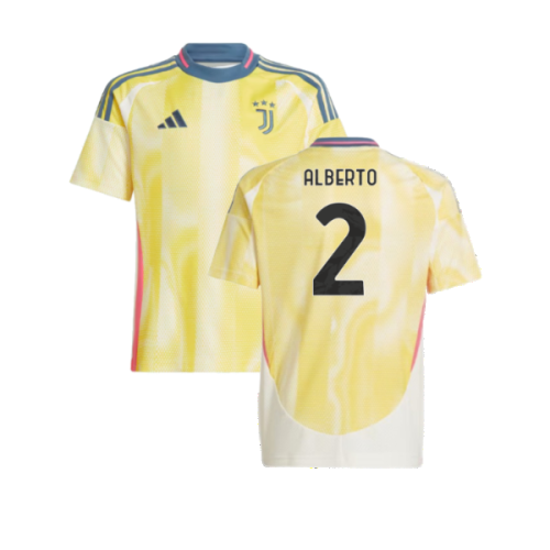 2024-2025 Juventus Away Shirt (Kids) (Alberto 2)