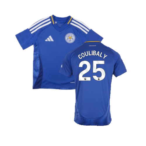 2024-2025 Leicester City Home Shirt (Kids) (Coulibaly 25)