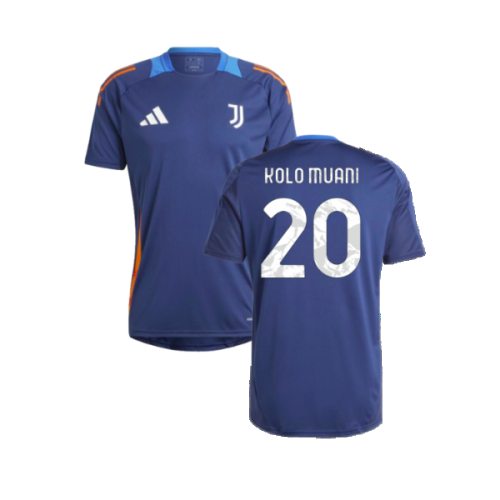 2024-2025 Juventus Training Jersey (Navy) (Kolo Muani 20)