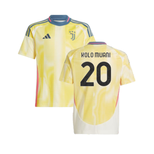 2024-2025 Juventus Away Shirt (Kids) (Kolo Muani 20)