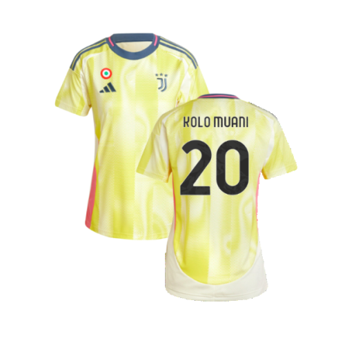 2024-2025 Juventus Away Shirt (Womens) (Kolo Muani 20)