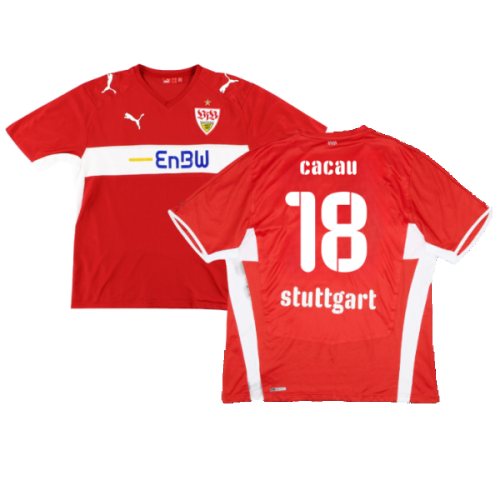 Stuttgart 2008-10 Away Shirt ((Very Good) M) (Cacau 18)