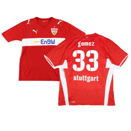 Stuttgart 2008-10 Away Shirt ((Very Good) M) (Gomez 33)