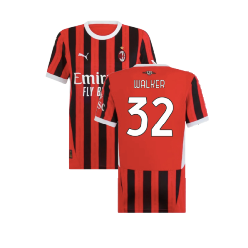 2024-2025 AC Milan Home Shirt (Womens) (Walker 32)