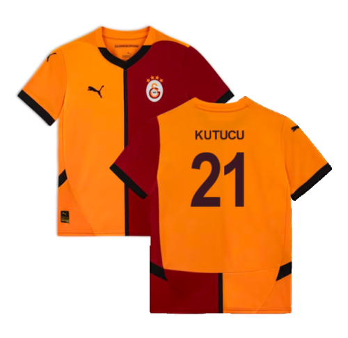 2024-2025 Galatasaray Home Shirt (Kids) (Kutucu 21)