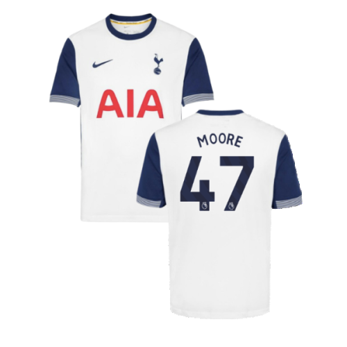 2024-2025 Tottenham Hotspur Home Shirt (Kids) (Moore 47)