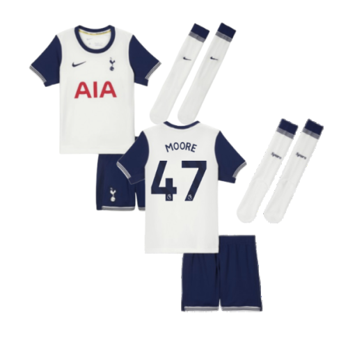 2024-2025 Tottenham Hotspur Home Mini Kit (Moore 47)