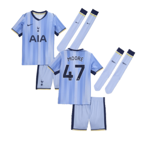 2024-2025 Tottenham Hotspur Away Mini Kit (Moore 47)