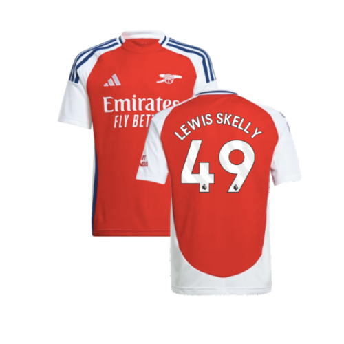 2024-2025 Arsenal Home Shirt (Kids) (Lewis Skelly 49)