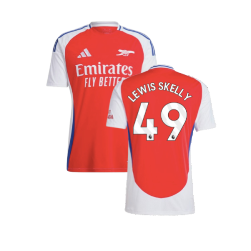 2024-2025 Arsenal Home Shirt (Lewis Skelly 49)