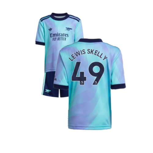 2024-2025 Arsenal Third Mini Kit (Lewis Skelly 49)