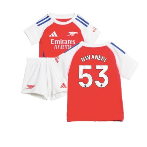 2024-2025 Arsenal Home Baby Kit (Nwaneri 53)