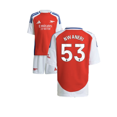 2024-2025 Arsenal Home Mini Kit (Nwaneri 53)