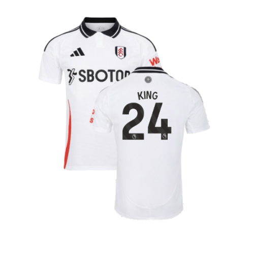 2024-2025 Fulham Home Shirt (King 24)