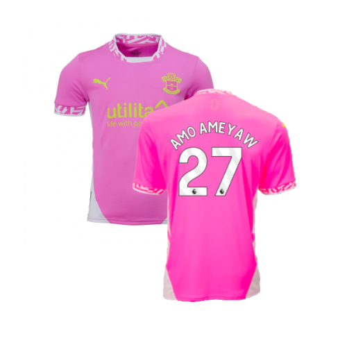 2024-2025 Southampton Third Shirt (Kids) (Amo Ameyaw 27)