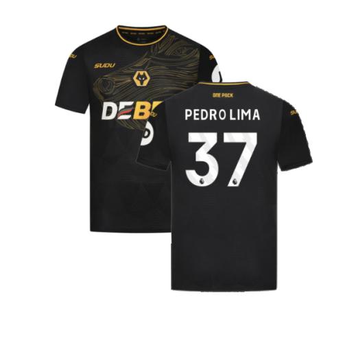 2024-2025 Wolves Away Shirt (Pedro Lima 37)