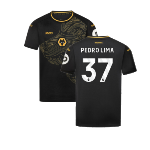 2024-2025 Wolves Away Shirt (Kids) (Pedro Lima 37)