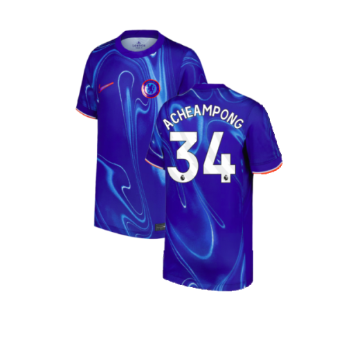 2024-2025 Chelsea Home Shirt (Kids) (Acheampong 34)