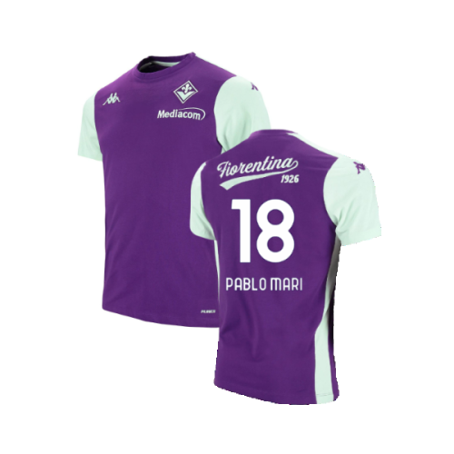 2024-2025 Fiorentina Tee (Indigo) (Pablo Mari 18)