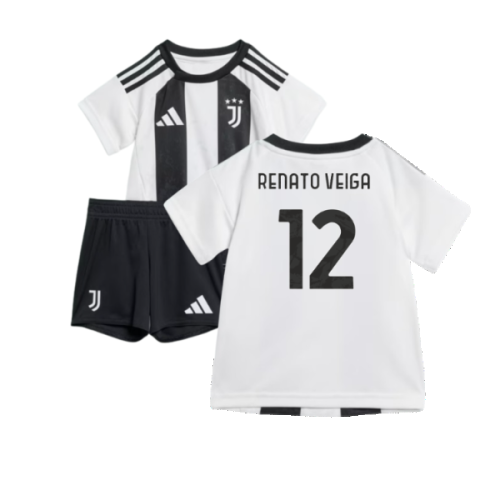 2024-2025 Juventus Home Baby Kit (Renato Veiga 12)