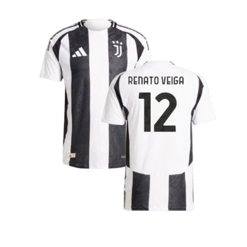 2024-2025 Juventus Authentic Home Shirt (Renato Veiga 12)