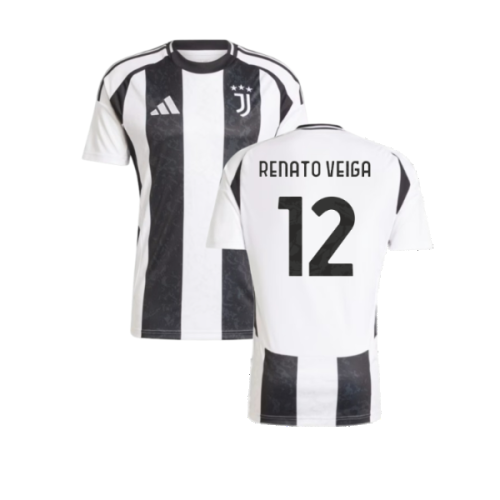 2024-2025 Juventus Home Shirt (Renato Veiga 12)