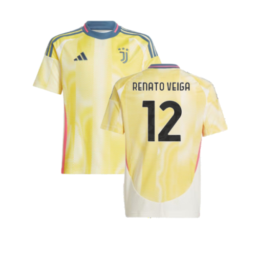 2024-2025 Juventus Away Shirt (Kids) (Renato Veiga 12)