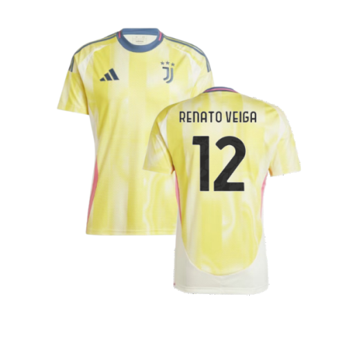 2024-2025 Juventus Away Shirt (Renato Veiga 12)