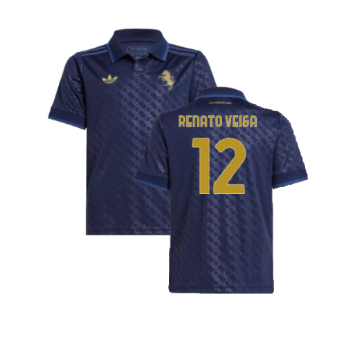 2024-2025 Juventus Third Shirt (Kids) (Renato Veiga 12)