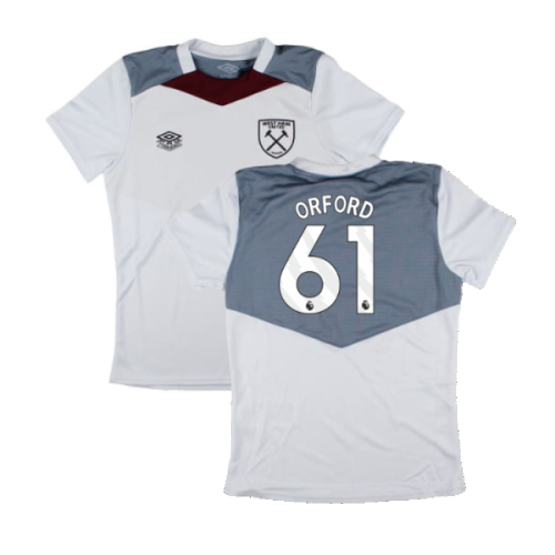2024-2025 West Ham Training Jersey (Arctic Ice) - Kids (Orford 61)