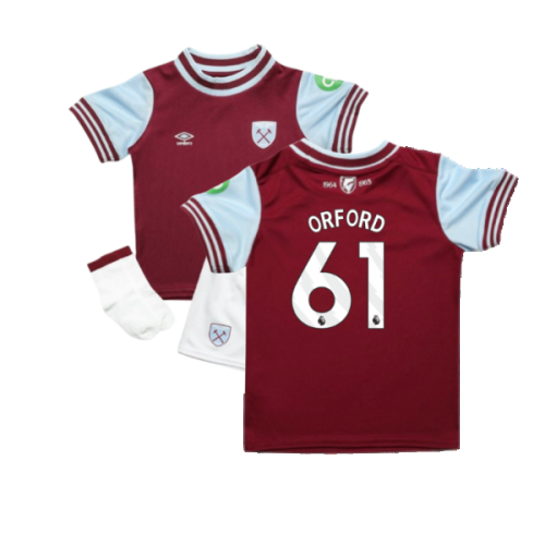 2024-2025 West Ham Home Baby Kit (Orford 61)