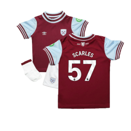 2024-2025 West Ham Home Baby Kit (Scarles 57)