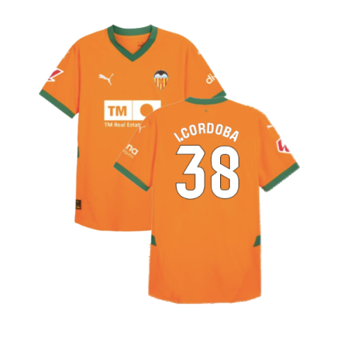 2024-2025 Valencia Third Shirt (Kids) (I.Cordoba 38)