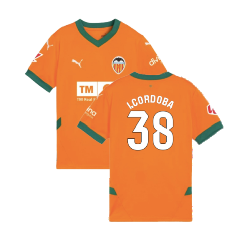 2024-2025 Valencia Third Shirt (I.Cordoba 38)