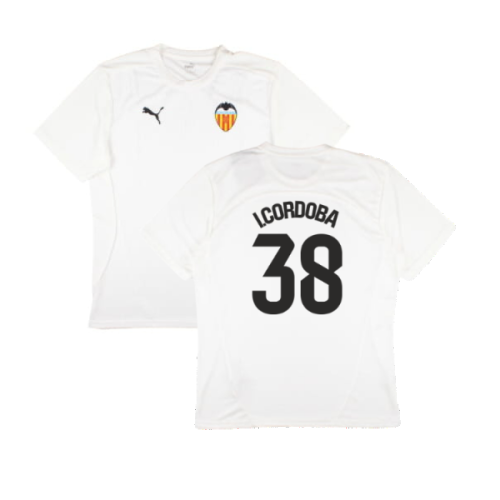 2024-2025 Valencia Training Shirt (White) (I.Cordoba 38)