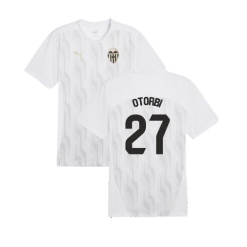 2024-2025 Valencia Pre-Match Shirt (White) (Otorbi 27)