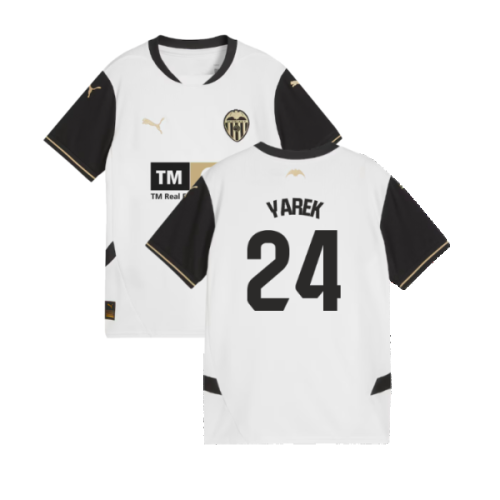 2024-2025 Valencia Home Shirt (Kids) (Yarek 24)