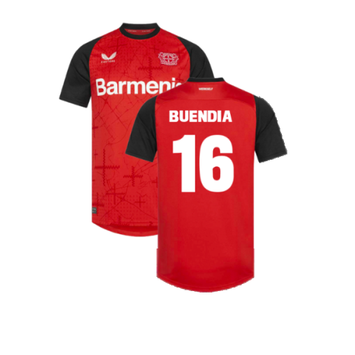 2024-2025 Bayer Leverkusen Home Shirt (Buendia 16)