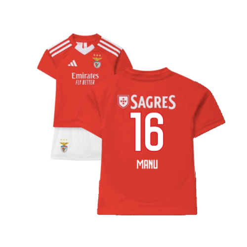 2024-2025 Benfica Home Mini Kit (Manu 16)