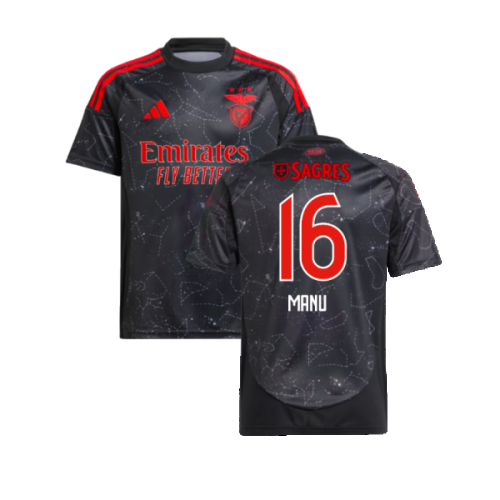 2024-2025 Benfica Away Shirt (Kids) (Manu 16)