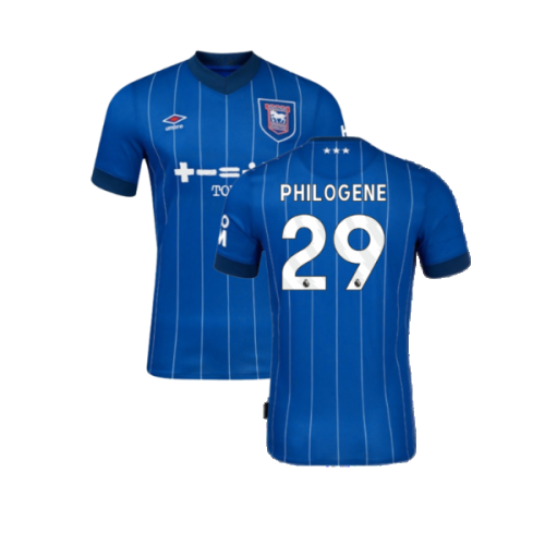 2024-2025 Ipswich Home Shirt (Kids) (Philogene 29)