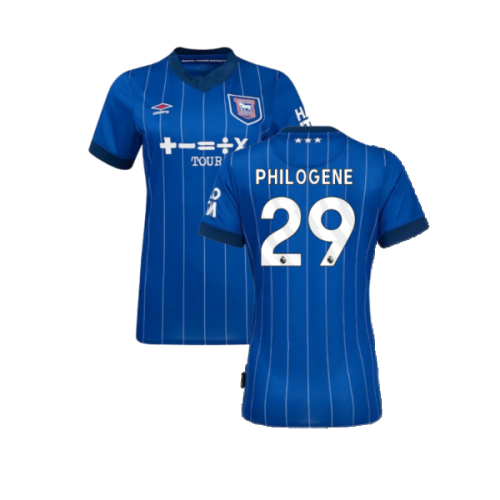 2024-2025 Ipswich Home Shirt (Womens) (Philogene 29)