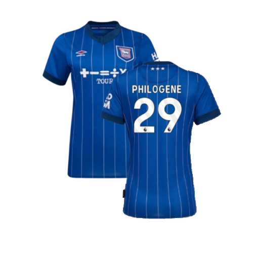 2024-2025 Ipswich Town Home Shirt (Womens) (Philogene 29)