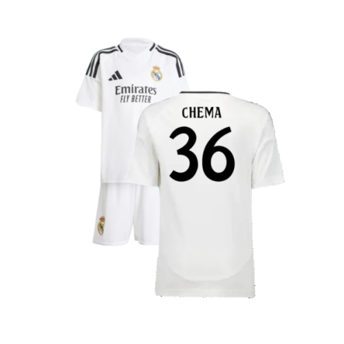 2024-2025 Real Madrid Home Mini Kit (Chema 36)