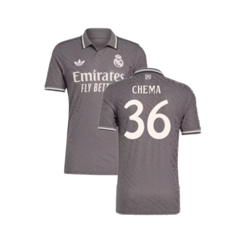 2024-2025 Real Madrid Third Shirt (Chema 36)