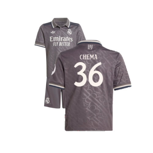 2024-2025 Real Madrid Third Youth Kit (Chema 36)