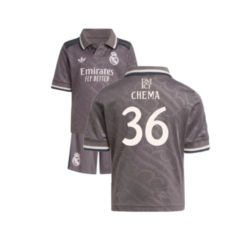 2024-2025 Real Madrid Third Mini Kit (Chema 36)